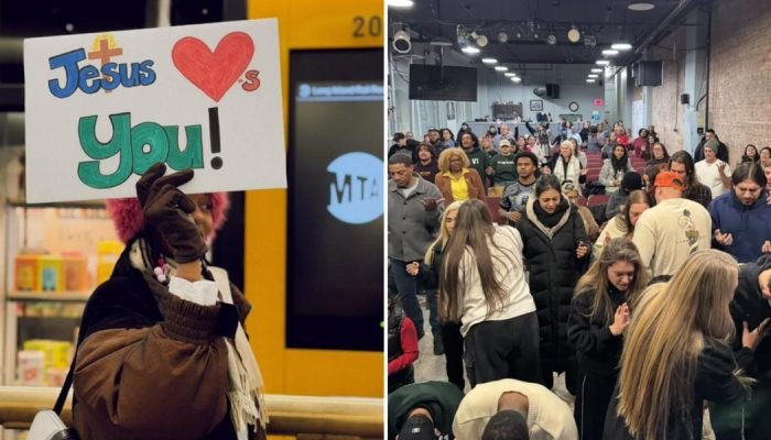 O evangelismo em Nova York. (Foto: Reprodução/Instagram/Philip Renner)