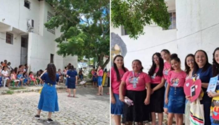 A Escola Bíblica acontece em praças e debaixo de árvores, em Campina Grande. (Foto: CPAD News).