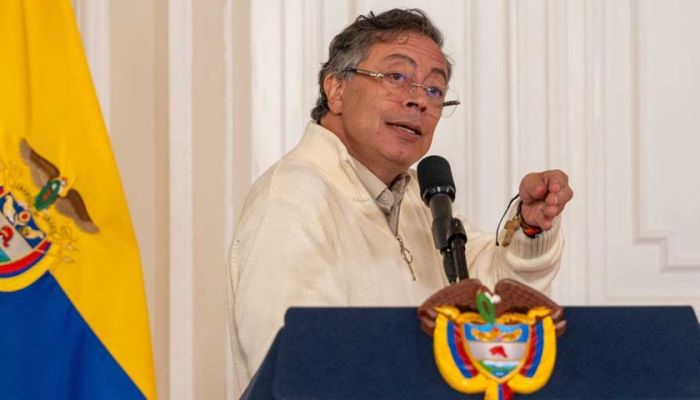 Presidente de Colombia Gustavo Petro. (Fonte: Gov.co)