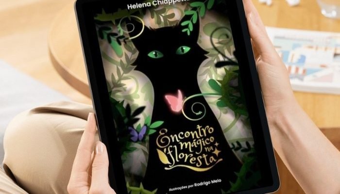 Livro em formato ebook "Encontro MÃ¡gico na Floresta", escrito pela psicÃ³loga Helena Chiappe...